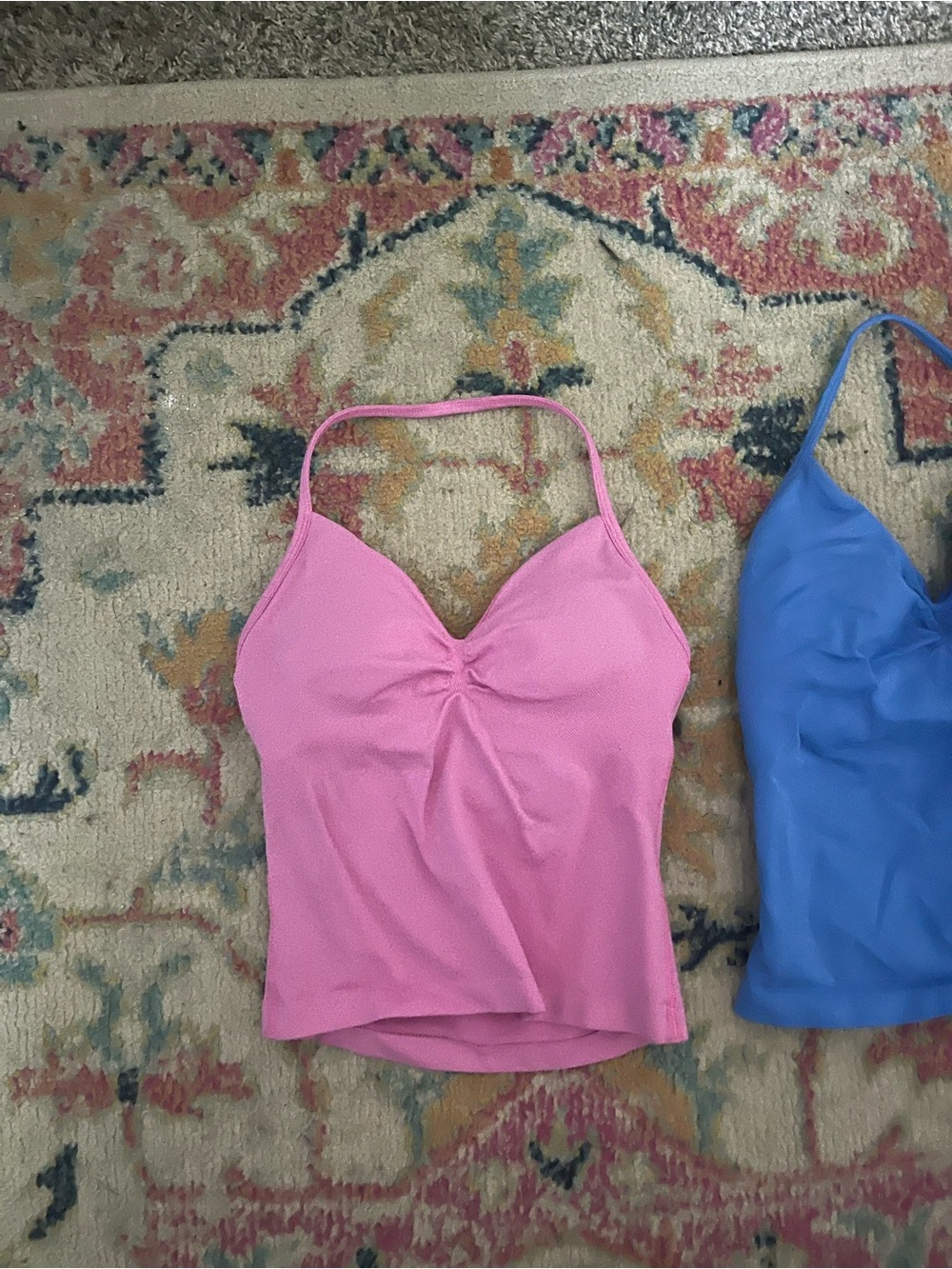Pink Halter Cami Top - Women's Sleeveless Tank
